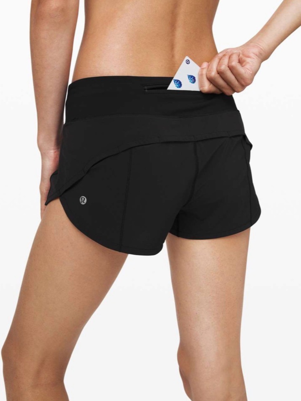 Lululemon Speed Up Short *2.5" in Black Size 6
